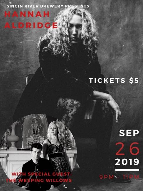 Hannah Aldridge Poster 9.26.2019
