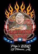 Pop's BBQ Logo St. Florian